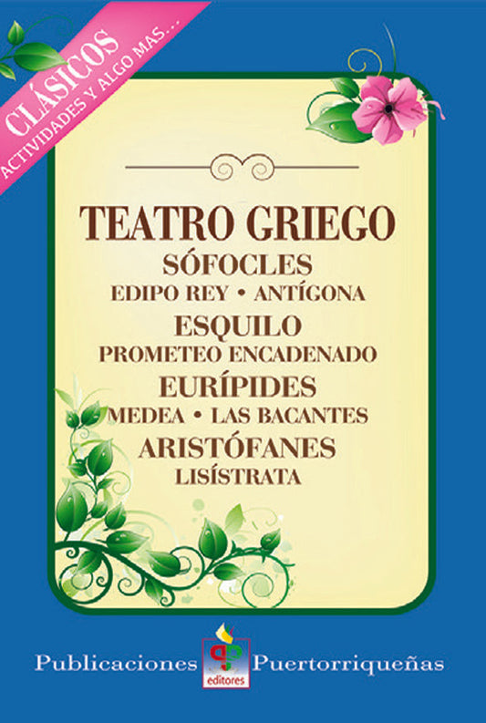 Teatro griego: Actividades y algo más