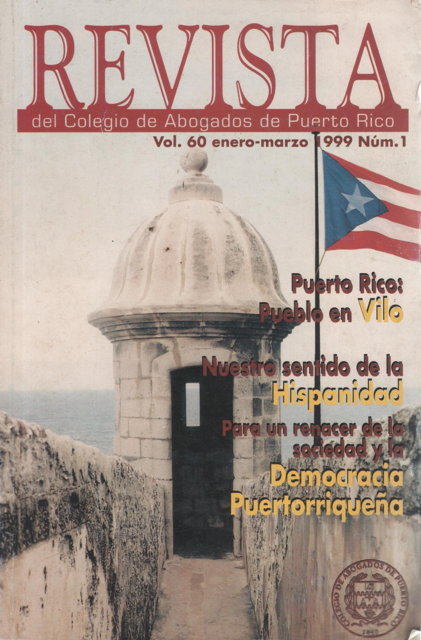 Revista del Colegio de Abogados: 60-1